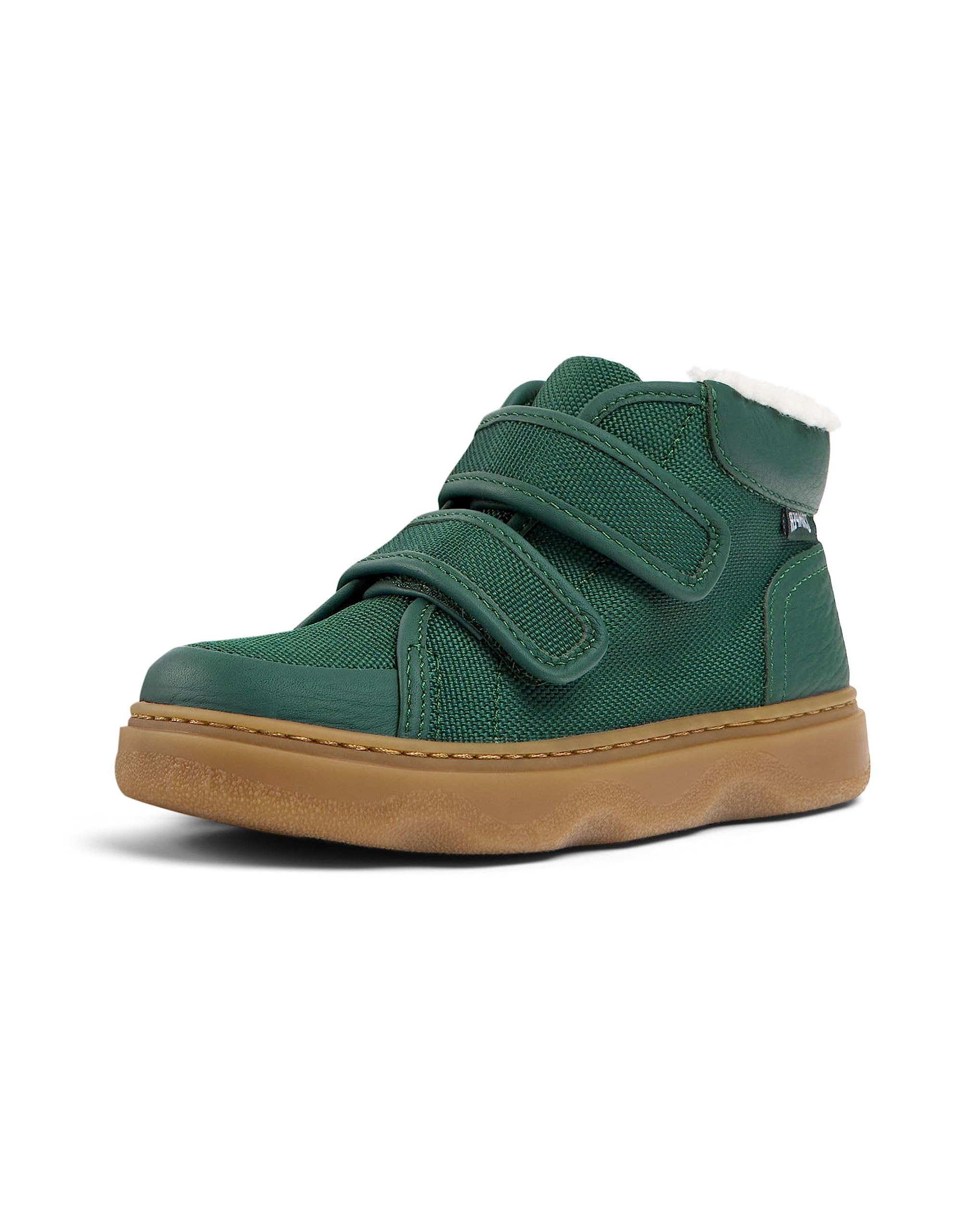 Camper Kiddo K900303 Unisex Children's Trainers, Green 009, 9.5 UK