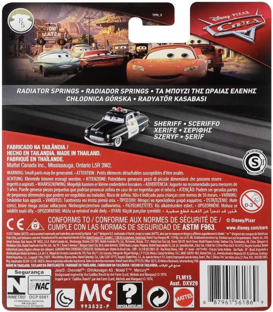 Disney Cars Toys Sheriff