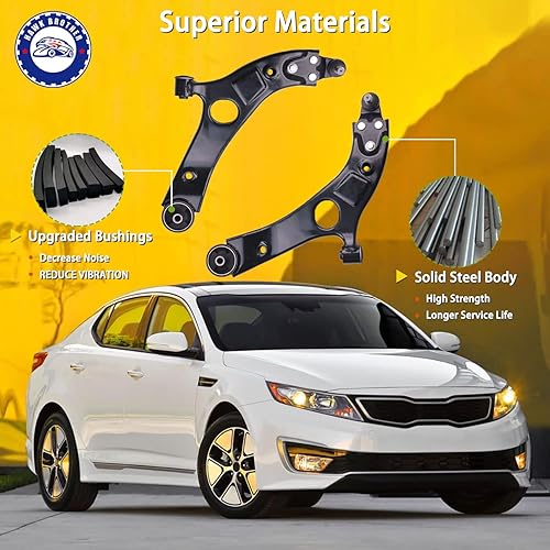 Miniatura 5 de HAWK BROTHER Brazo de Control, con Kit de Rótula de Suspensión Deportiva Delantera Inferior de Repuesto Para Hyundai Sonata Azera Kia Cadenza Optima