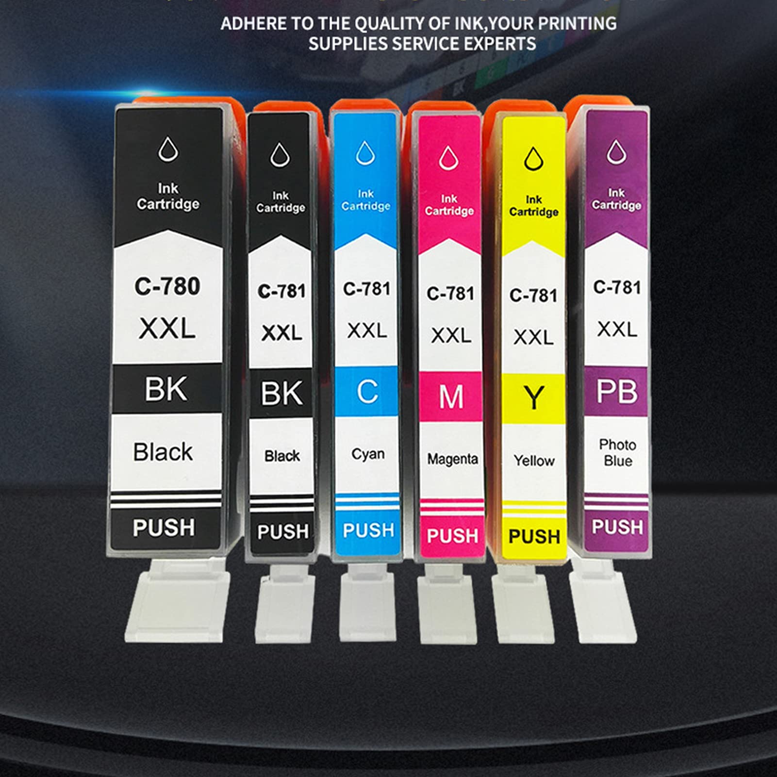 Amazon.co.jp: For Canon PGI-780 CLI-781 XL交換用の再生インク