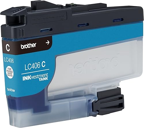 Miniatura 8 de Brother Cartucho de tinta original LC406C de rendimiento estándar para tanque INKvestment