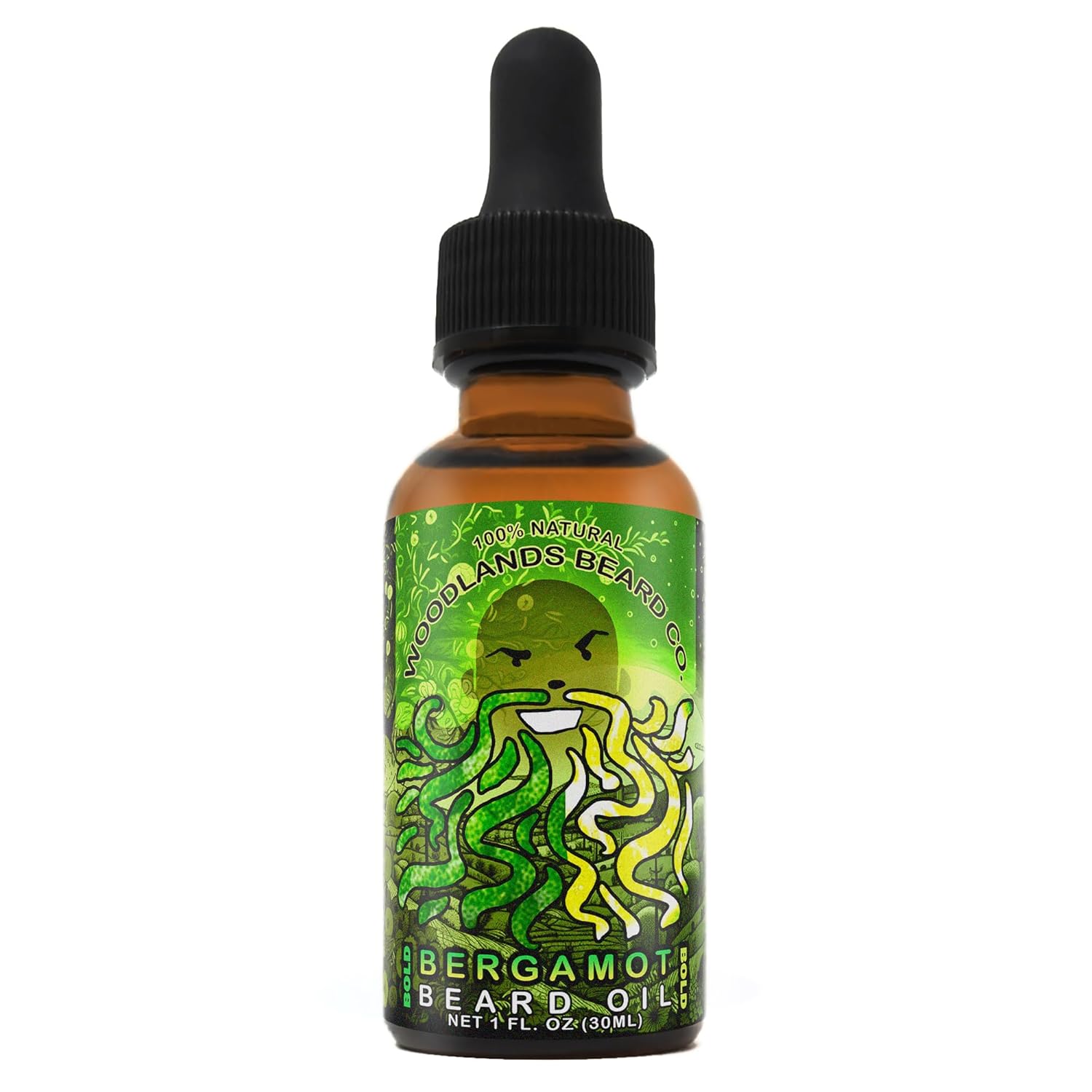 Bergamot Beard Oil – A Potent Bold Bergamot Scent (4 oz.)