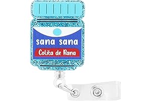 Funny Medical Badge Reel Holder - Retractable ID Card Clip for Healthcare Professionals and Students