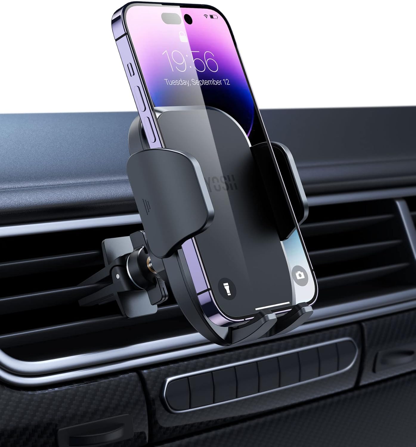 YOSH 2024 Car Phone Holder Air Vent, Phone Holder for Cars with Memory