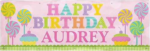 Miniatura 14 de Let's Make Memories Cartel personalizado de cumpleaños de unicornio – Cartel de feliz cumpleaños para niños – Decoraciones de fiesta personalizadas