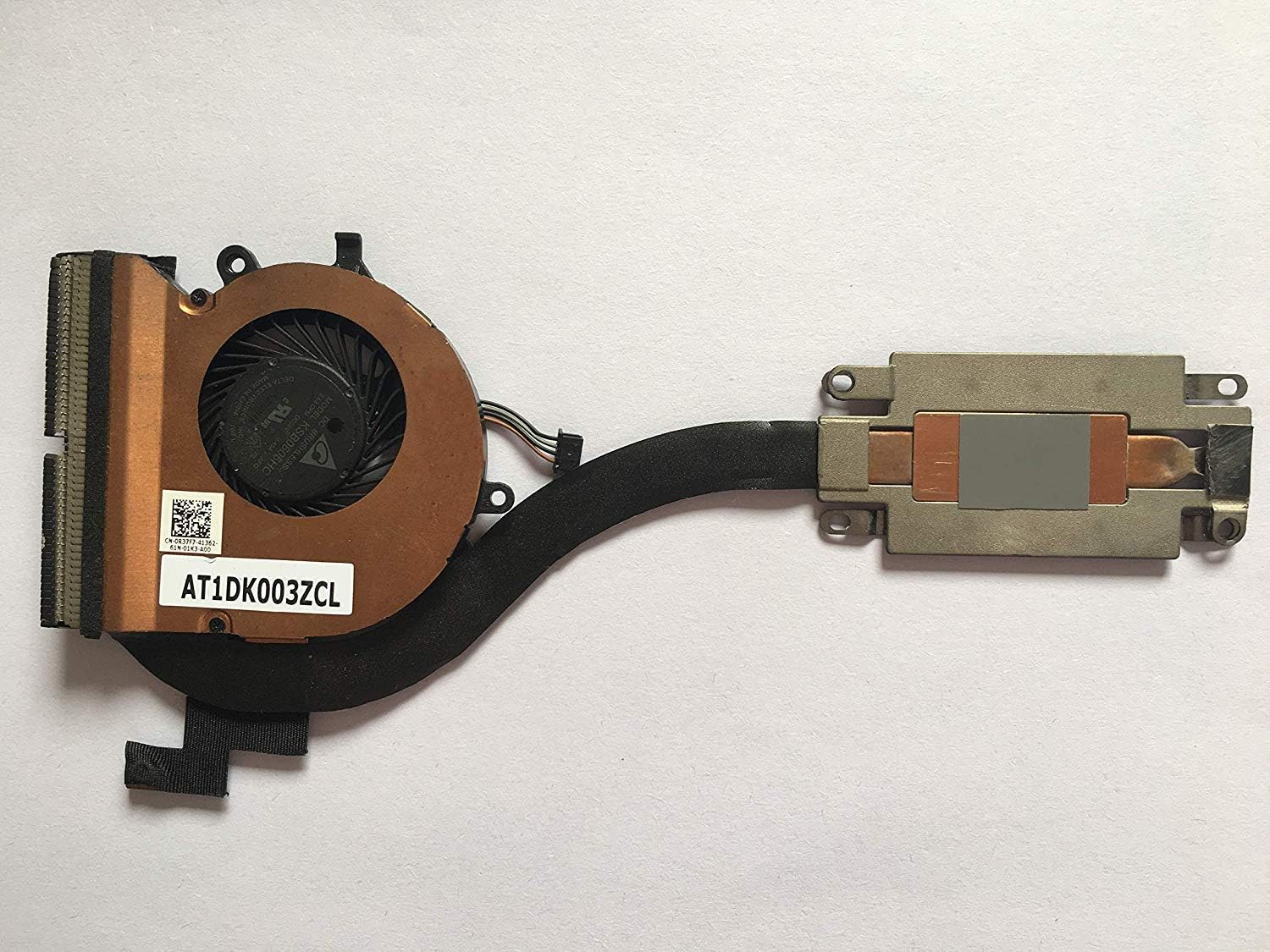 Z-one Fan Heatsink Replacement for Dell Latitude E7270 Series CPU Cooling Fan Heatsink DP/N R37F7 0R37F7 4-Wires