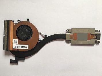 Z-one Fan Heatsink Replacement for Dell Latitude E7270 Series CPU Cooling Fan Heatsink DP/N R37F7 0R37F7 4-Wires