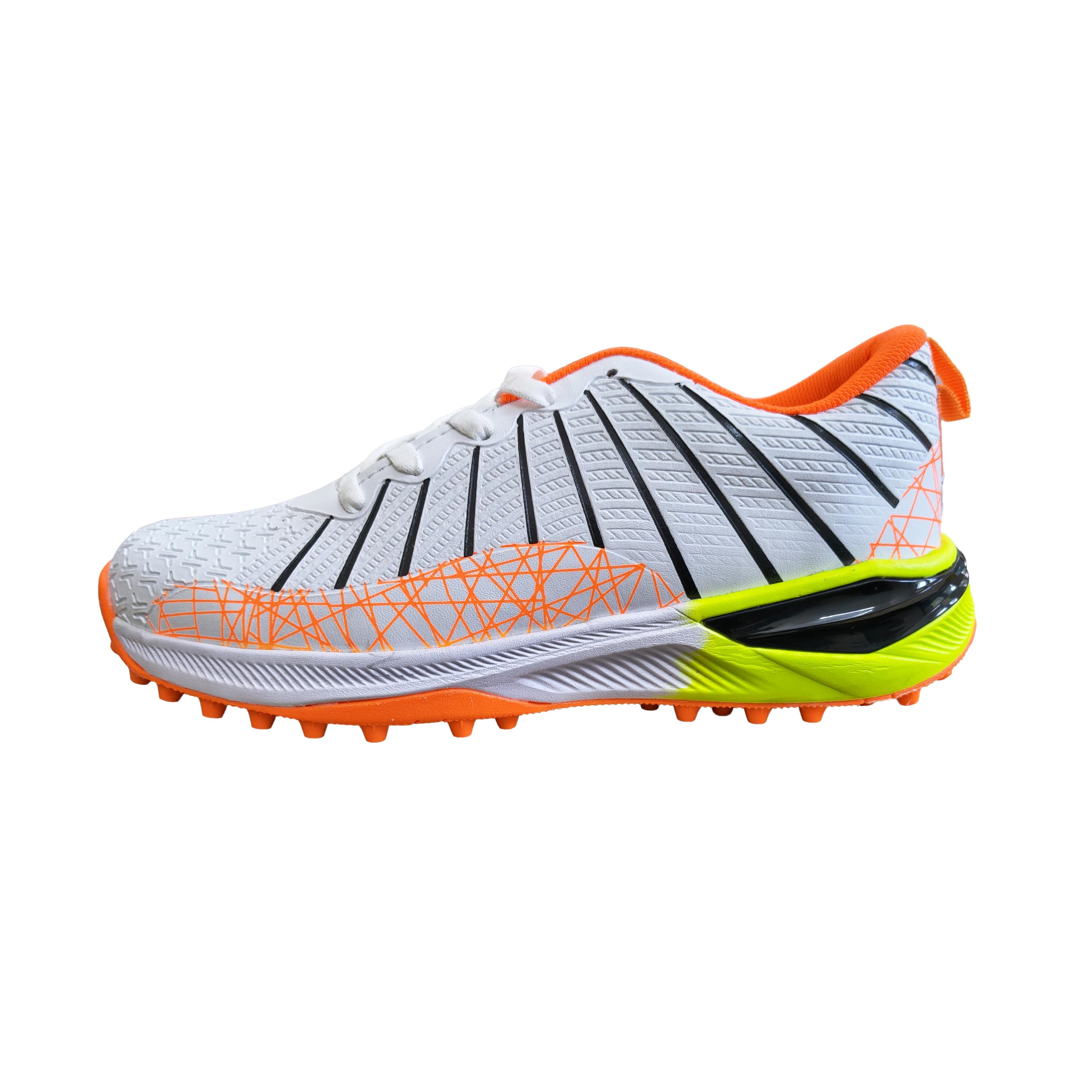 total sports & fitness Total Storm Cricket Shoes for Men with Rubber Spike Sole and Synthetic Upper, Molded Studs for Turf and Nets-picture-29