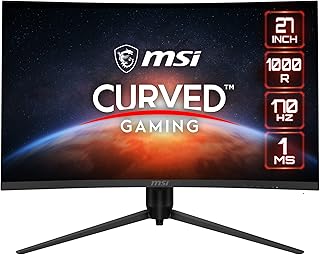 MSI G271CQP E2, 27" Gaming Monitor, 2560 x 1440 (QHD), VA, 170Hz, FreeSync Premium, HDMI, Displayport, Tilt, Swivel, Height Adjustable,Pivot