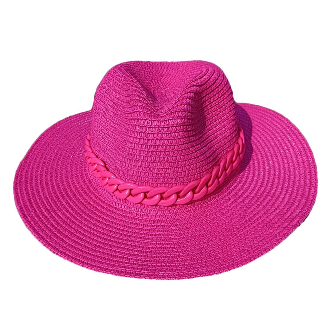 EYRMQWJPC Wide Brim Sun Hat, Women's Paper Straw Sun Hat Multicolor 55-58cm(11)