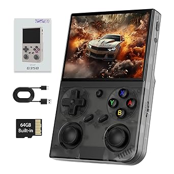 Xbox Cloud Gaming décolle au Brésil 9 71WRrZR45gL. SX342 G350 Retro Handheld Game Console , G350 Retro Gaming Console 3.5 IPS Screen Linux System Built-in 64G TF Card 20+Emulators Pre-Installed 4371 Games Retro Game Console with 3200mAh Battery Black