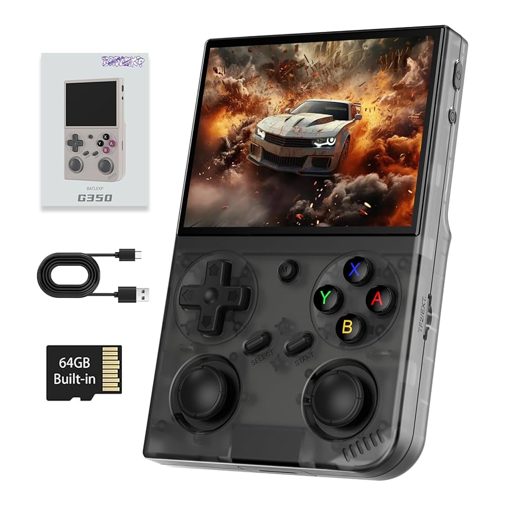 ゲーム機械 Amazon.co.jp: G350レトロハンドヘルドゲームコンソール、G350