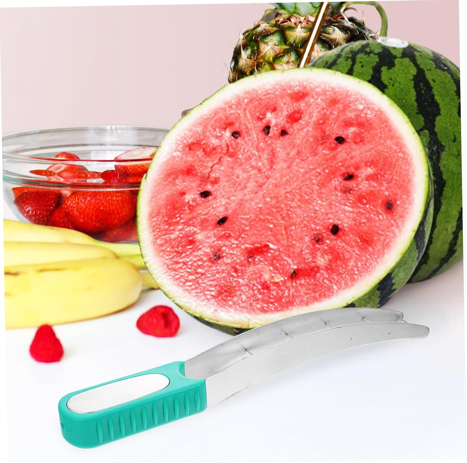 304 Stainless Steel Watermelon Cuber Cutter for Kitchen Restaurant Use