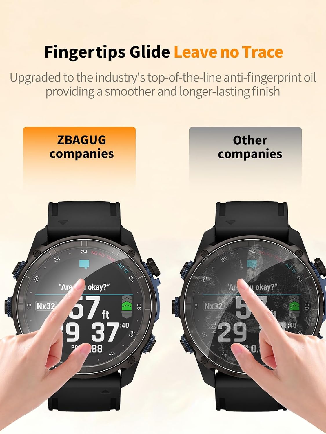 2-Pack Screen Protector for Garmin Descent Mk3i 51mm GPS Smartwatch, 9H Tempered Glass, Drop-Proof, Scratch-Proof, Bubble-Free