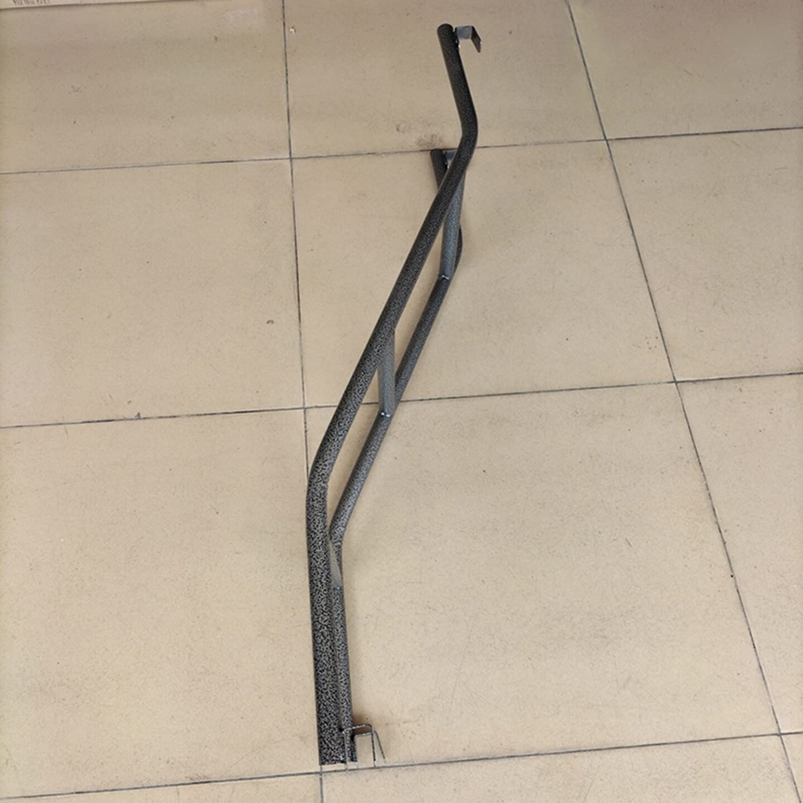 LXLZYXSF Kinderzimmer Doppelstockleiter Einhängeleiter Erhöhte Bettleiter 3 Stufen, Hochbett-Leiter Für Sohn Tochter, Eisen Ersatz Leiter (Color : Black, Size : 1.16m/3.8ft/45.6in)
