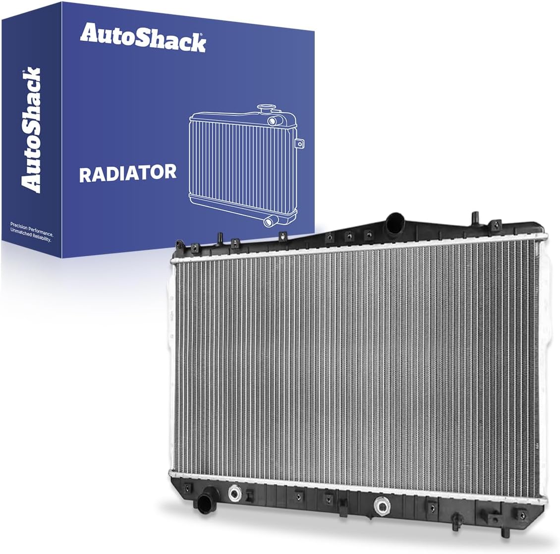 AutoShack Radiator Replacement for 2004-2008 Suzuki Forenza 2005-2008 Suzuki Reno 2004-2010 Chevrolet Optra 1-PC