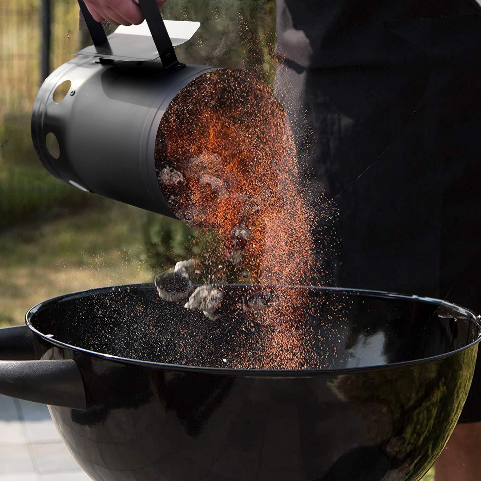 Incinérateur De Déchets De Jardin Banque De Photographies Et D'images à