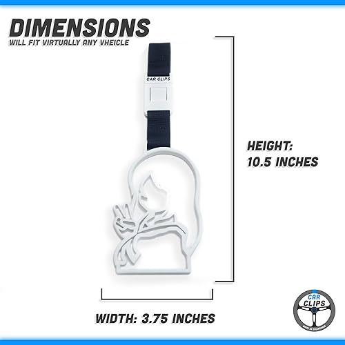 Miniatura 6 de Anillo Tsurikawa  Anime Girl  Clip on Anywhere  Manijas interiores, parachoques trasero, parrilla delantera, etc.  Correa con forma de manija de