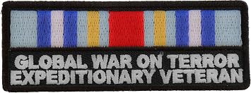 Global War On Terror Expeditionary Patch - 4x1.5 inch P3148