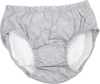 MARMERDO 1 peça de roupa íntima para idosos antiurina à prova de vazamento para homens calcinha pós-parto roupa íntima respirável para homens roupa íntima urinária pano lavável fralda reutilizável roupa íntima para incontinência