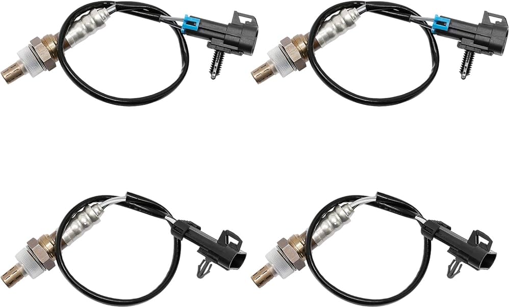 4Pcs Upstream Downstream O2 Oxygen Sensor for Chevrolet/Suburban
