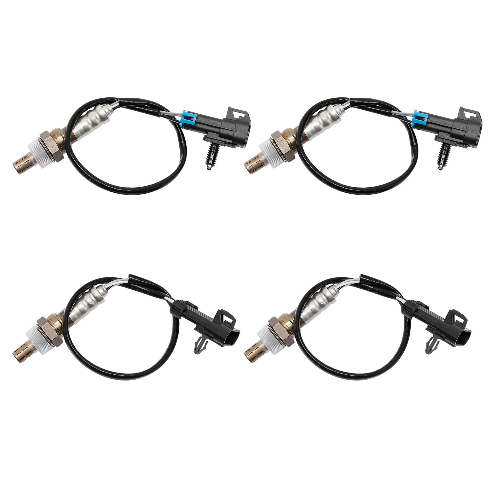 4Pcs Upstream Downstream O2 Oxygen Sensor for Chevrolet/Suburban/Express/Silverado/for GMC