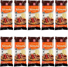 KIT c/ 10 pacotes de Macarrão Yakissoba Premium Alfa 500g