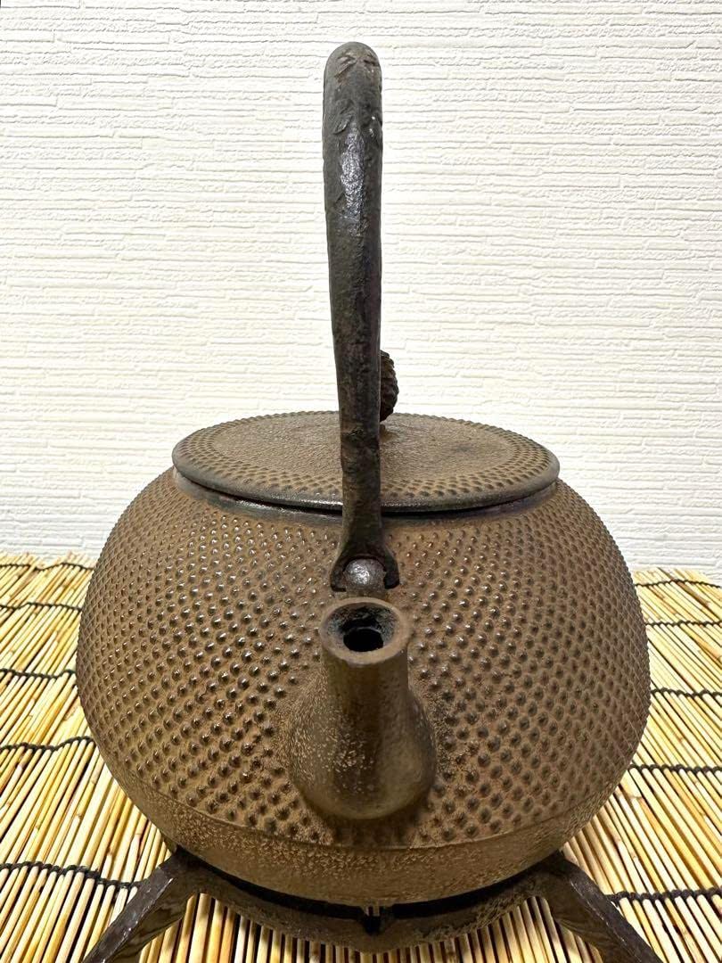 未使用品、栞付 南部正圓堂鋳造所造 13型アラレ トココ