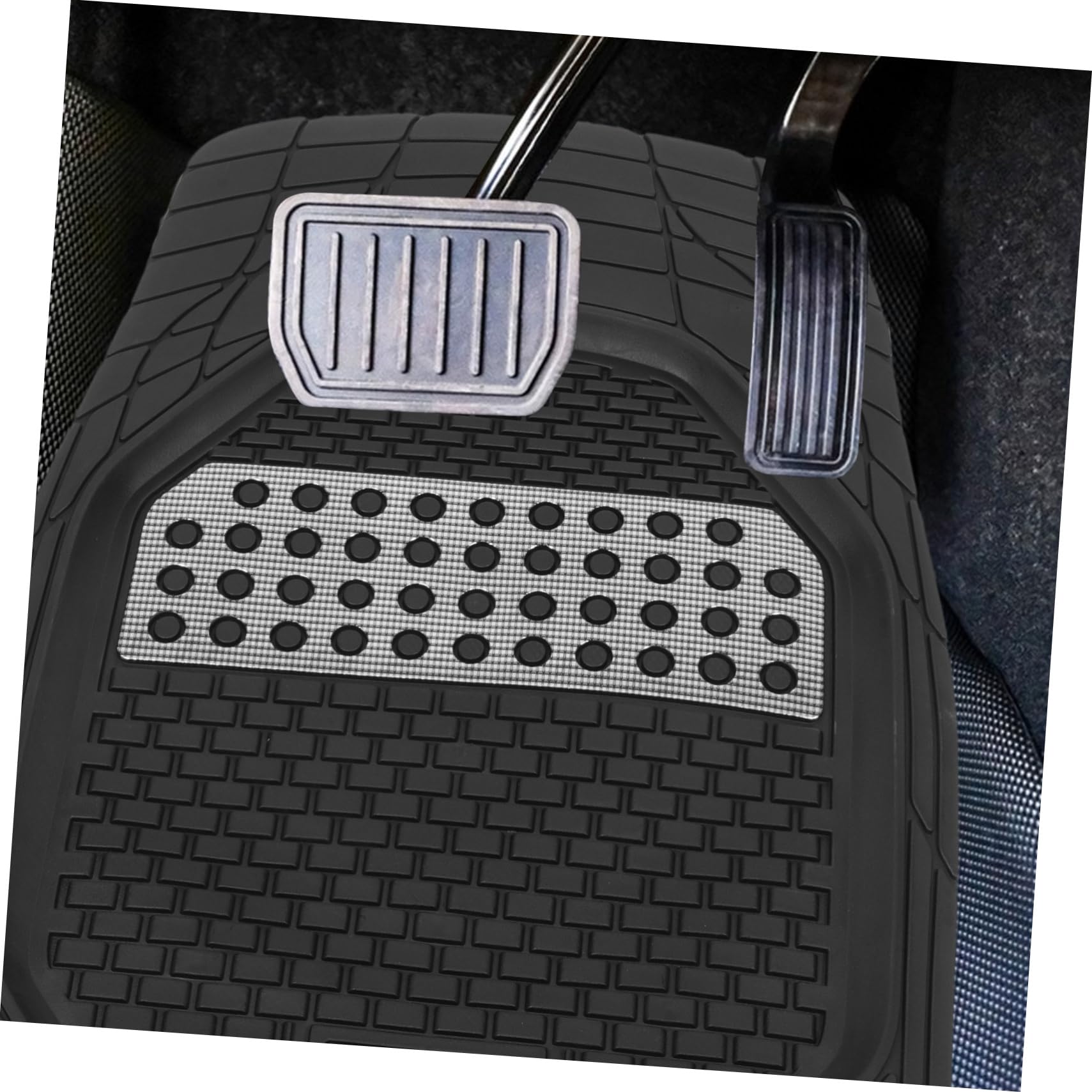 Tapis de Sol pour Voiture SUV Tapis de Sol Côté Conducteur Protection et Facile Entretien