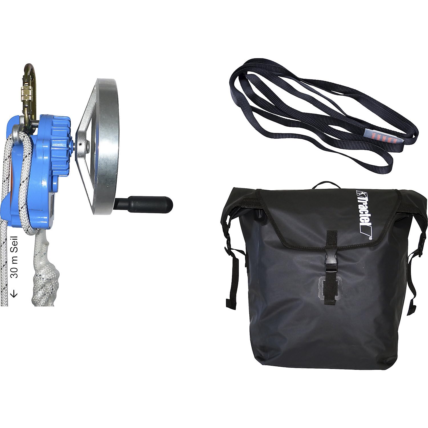 kaiserkraft | PSA-Fallschutz-Set | Rettung, 4-teilig