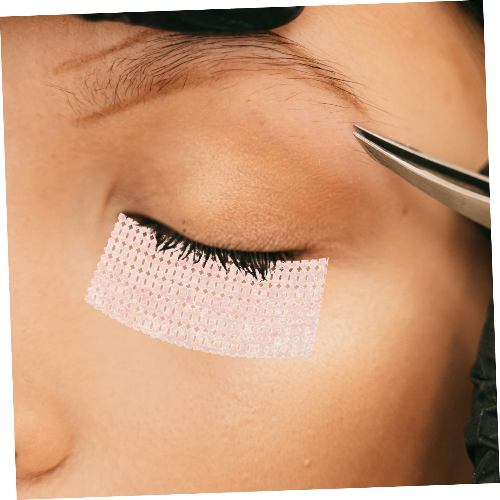 12rollos Cinta De Gel Para Pestañas De Cinta No Tejida Transpirable y Cómoda Suministros Para Extensiones De Pestañas Para Aplicaciones De Maquillaje Femenino