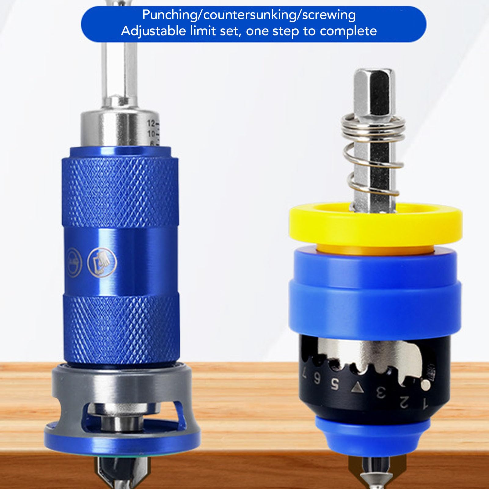 FTVOGUE Frese per Svasare Svasatori 3.2-4.8mm per Legno e Metallo