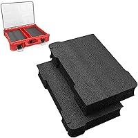 Vista 1 de 48-22-8430 Insertos de espuma de embalaje para cajas de herramientas de cajones de paquetes - (insertos de espuma Econo 2 piezas)