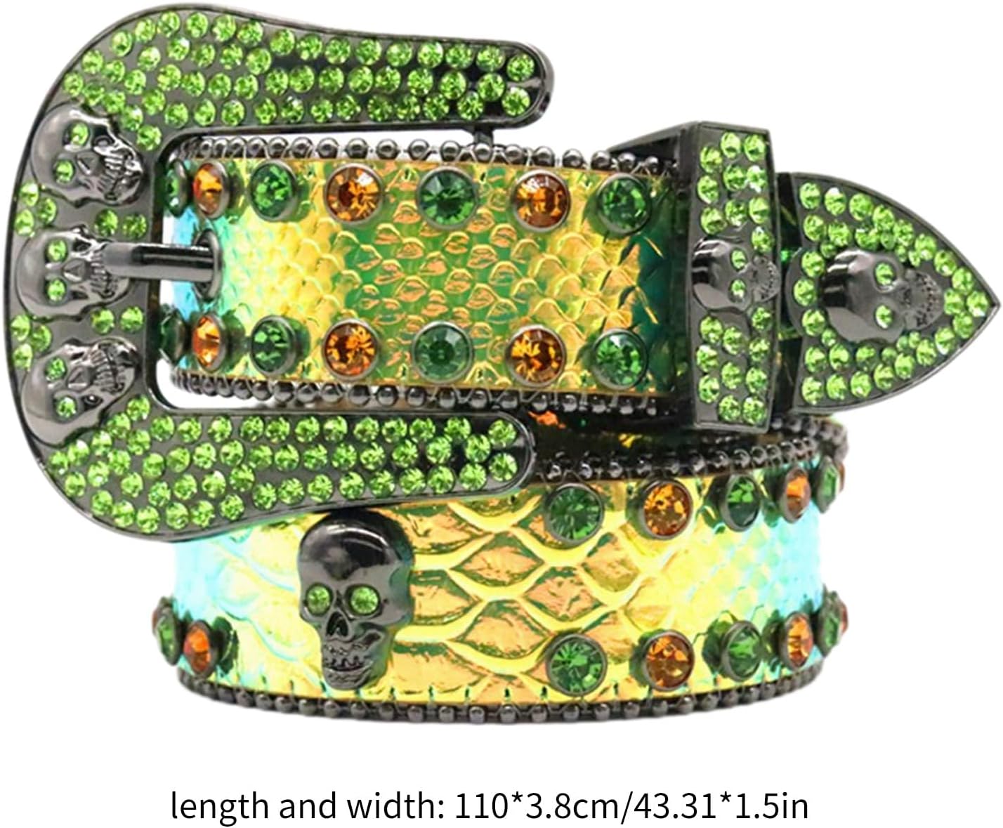 PU Waist Belt With Pin Buckle Skull Rivet Waist Belt Woman Girls Jeans Dresses Skirt Coat Decors Waistband