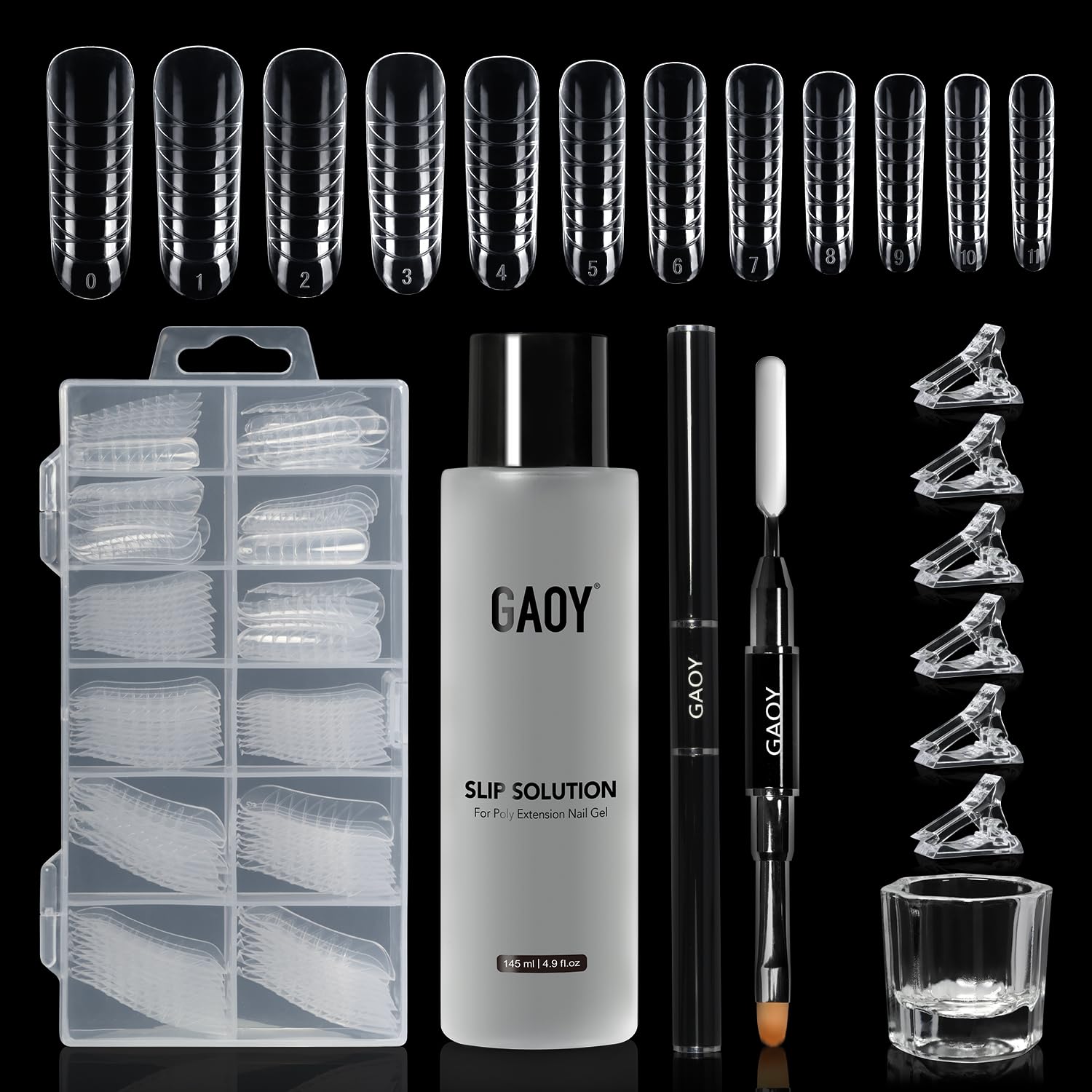 GAOY Paquete de 12 colores de gel de uñas de color rosa y morado ...