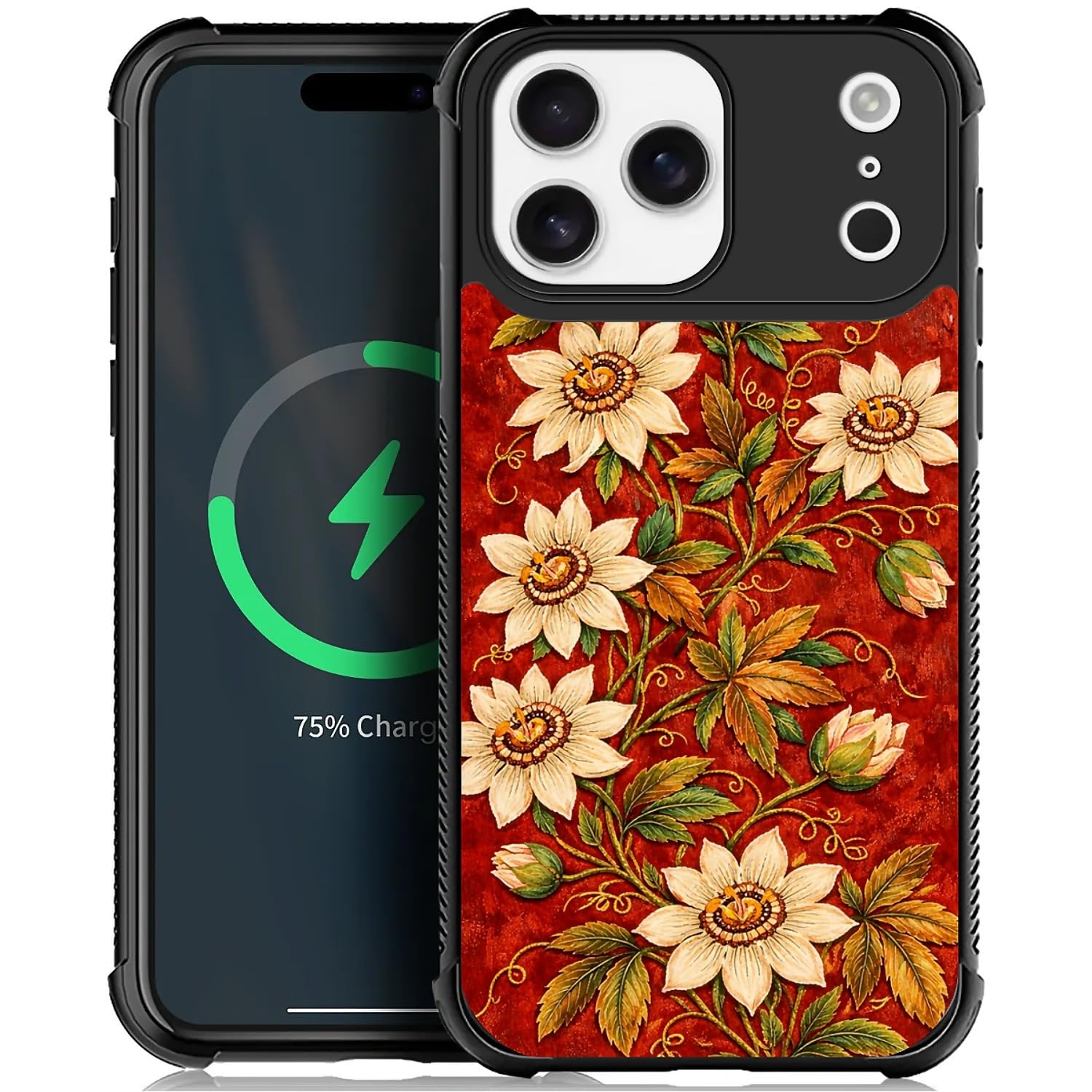 Coque iPhone 17 Pro Max antichoc silicone TPU et dos en verre - 8