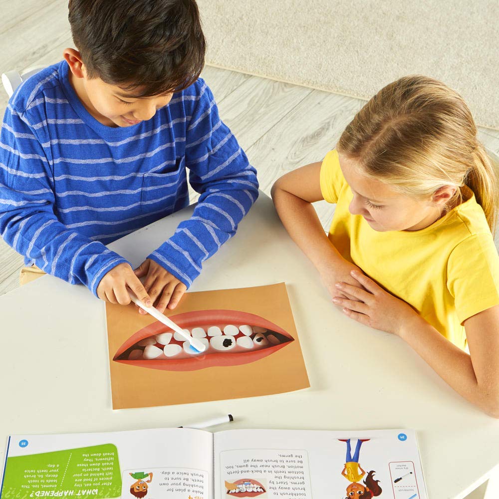 hand2mind Science Kit Head to Toe Human Body, STEM Activities for Kids Ages 5-7, STEM Toys, Slime Kit, Kids Storybook, Human Body for Kids, 10 at Home Science Experiments for Kids - Image 6