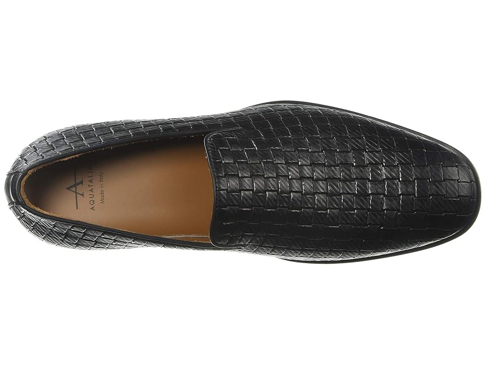 

Aquatalia Aiden (Black Embossed Calf) Men's Shoes