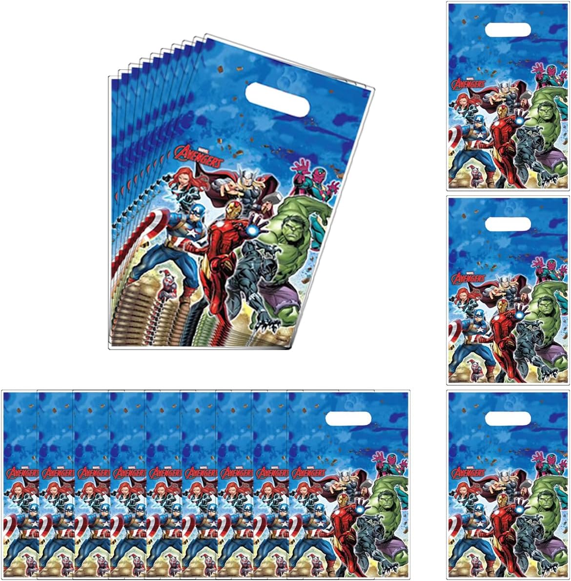 leuaxmy 30PCS For superhero party gift bags, supplies, and decorations. Perfect for cartoon parties, ideal for kids, and great for family events, prizes, carnivals, and Christmas - Image 5