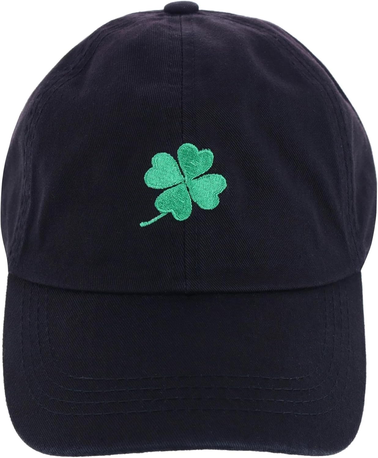CTM Shamrock Embroidered Baseball Cap