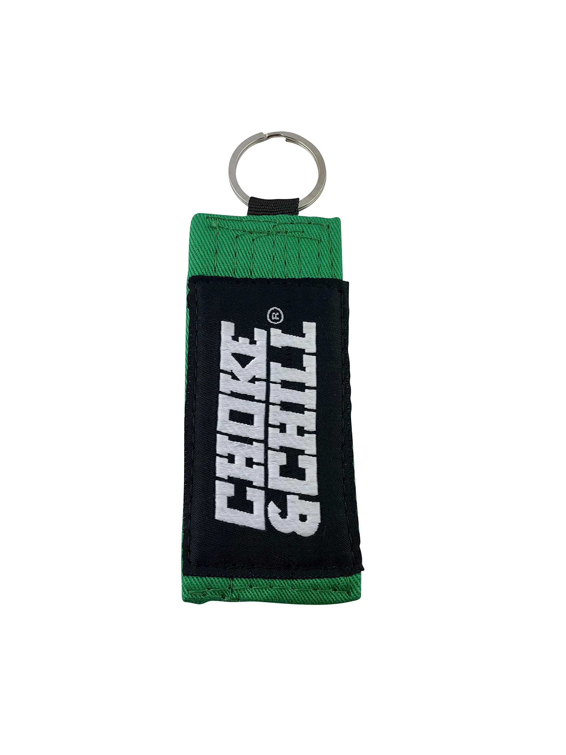 Choke&Chill BJJ Brazilian Jiu-Jitsu Belt Cintura con Portachiavi Adulto Bambini