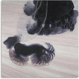 Giacomo Balla Paintings《Dynamism of A Dog on A Leash》Wall Art Poster Picture Print Canvas Poster Wall Paint Art Posters Decor Modern Home Artworks Gift Idea 16x16inch(40x40cm)