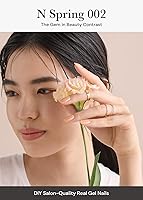 Vista 37 de ohora - Tiras de uñas de gel semicuradas (N Silver Chrome), blancas, metálicas, para cualquier lámpara de uñas UV/LED, larga duración, con 2