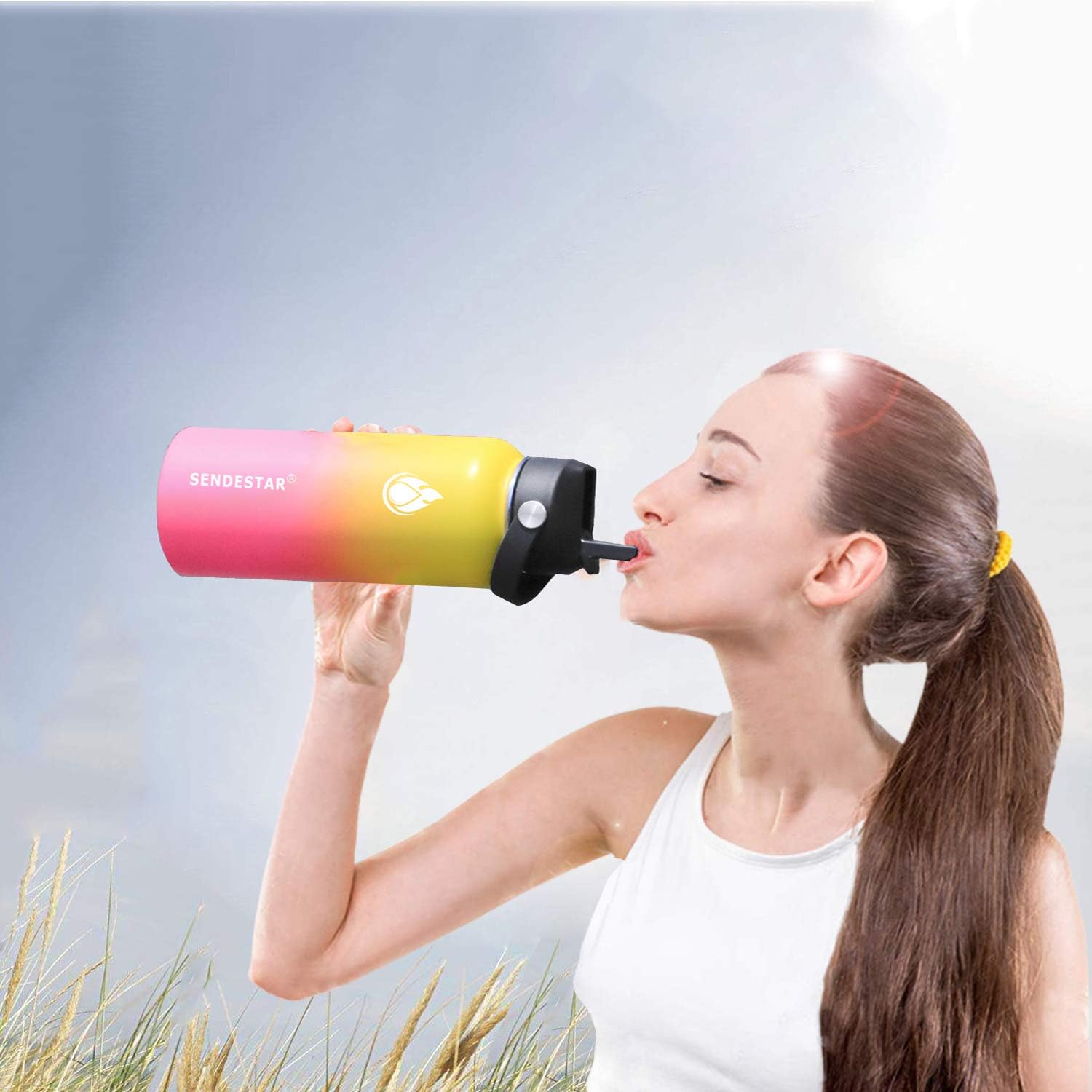 Sendestar Stainless Steel Water Bottle Image