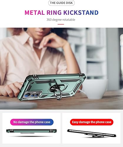 Miniatura 7 de Funda para Xiaomi 12 Lite 5G, Xiaomi 12 Lite Funda para teléfono delgada Protección militar a prueba de golpes Armor Defender Funda protectora para