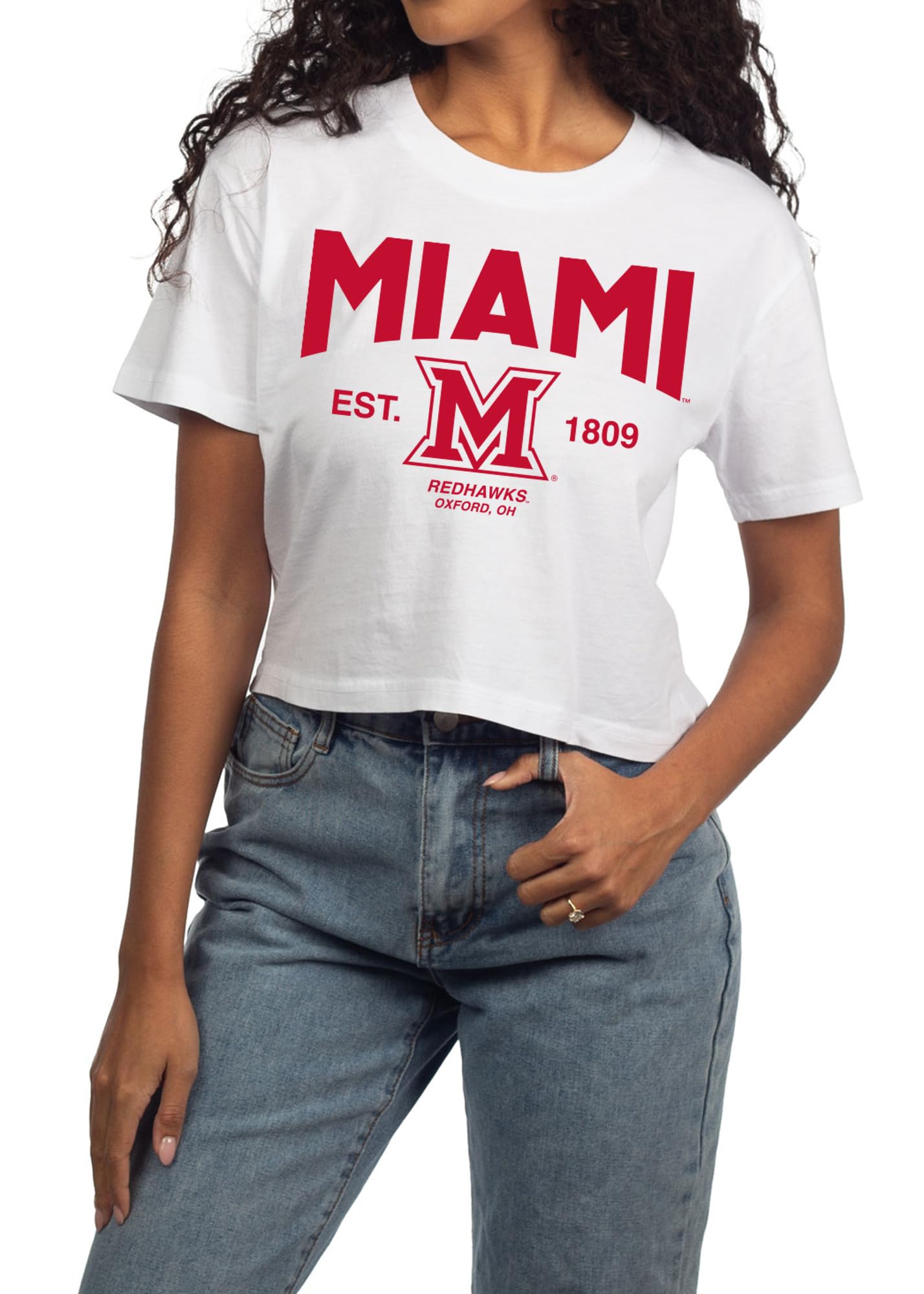 chicka-d Women's Standard Short 'N Sweet Tee, White, X-Large