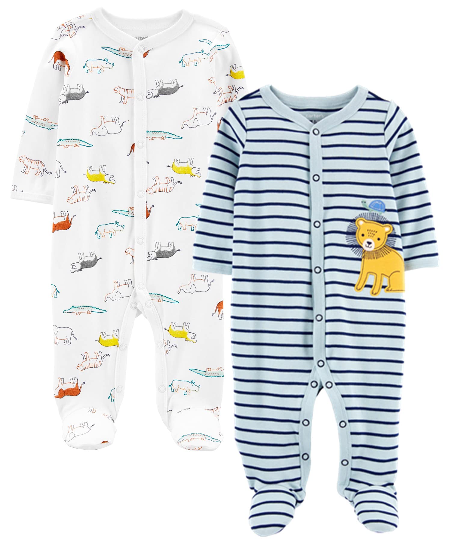 Carter's Bebé Niños Algodón Sleep & Play (2 unidades)