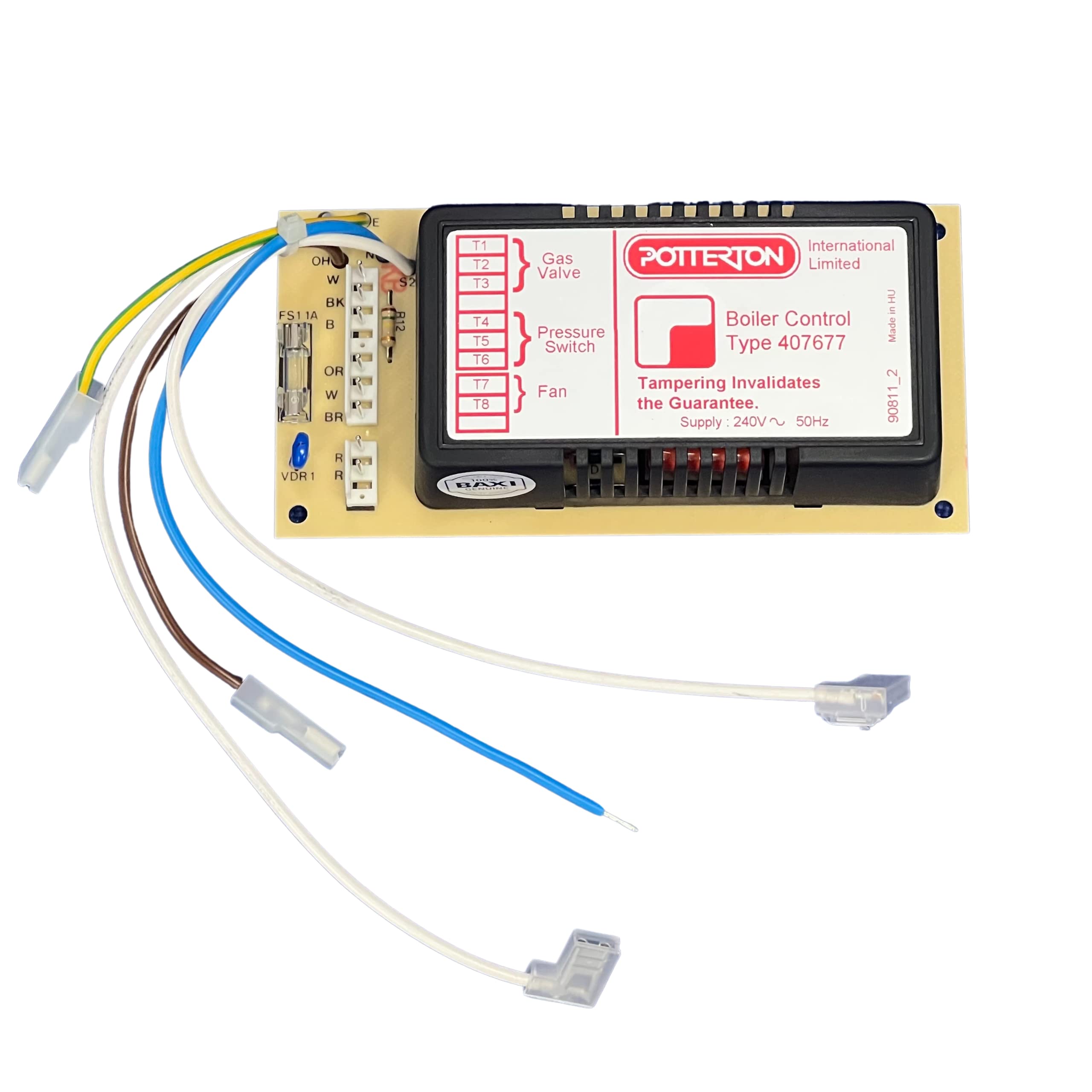 flowプロフ確認必須 Potterton Printed Circuit Board 407677 Profile Prima, PCB