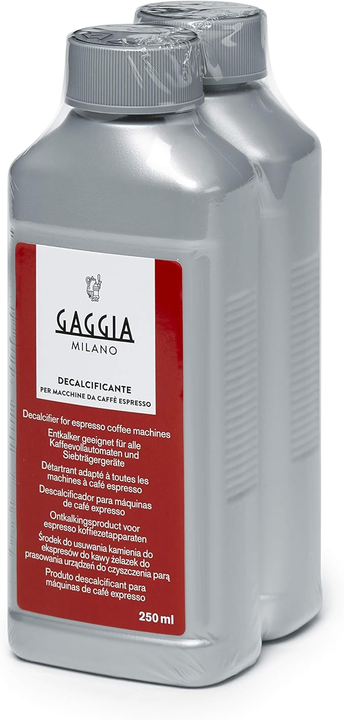Gaggia Gaggia Decalcifier Descaler Solution, 250 ml, Pack of 2 Amazon