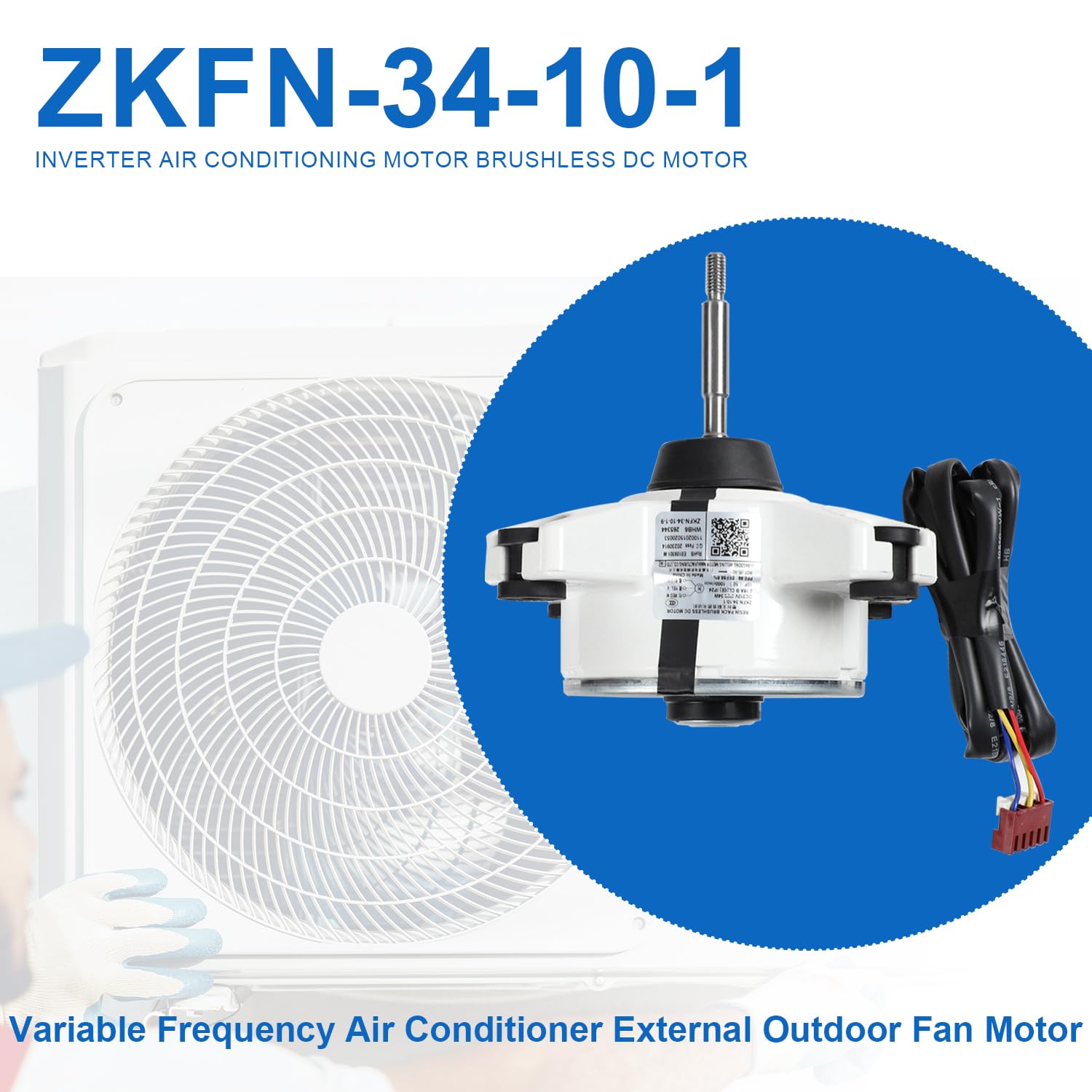 Amazon.com: ZKFN-34-10-1 Inverter Air Conditioning Motor Brushless